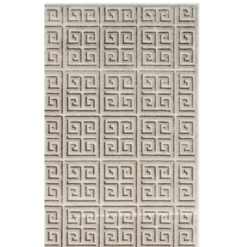 Martha Stewart Viscose Pile Geometric Rug, 8'-0" X 10'-0" Rectangle