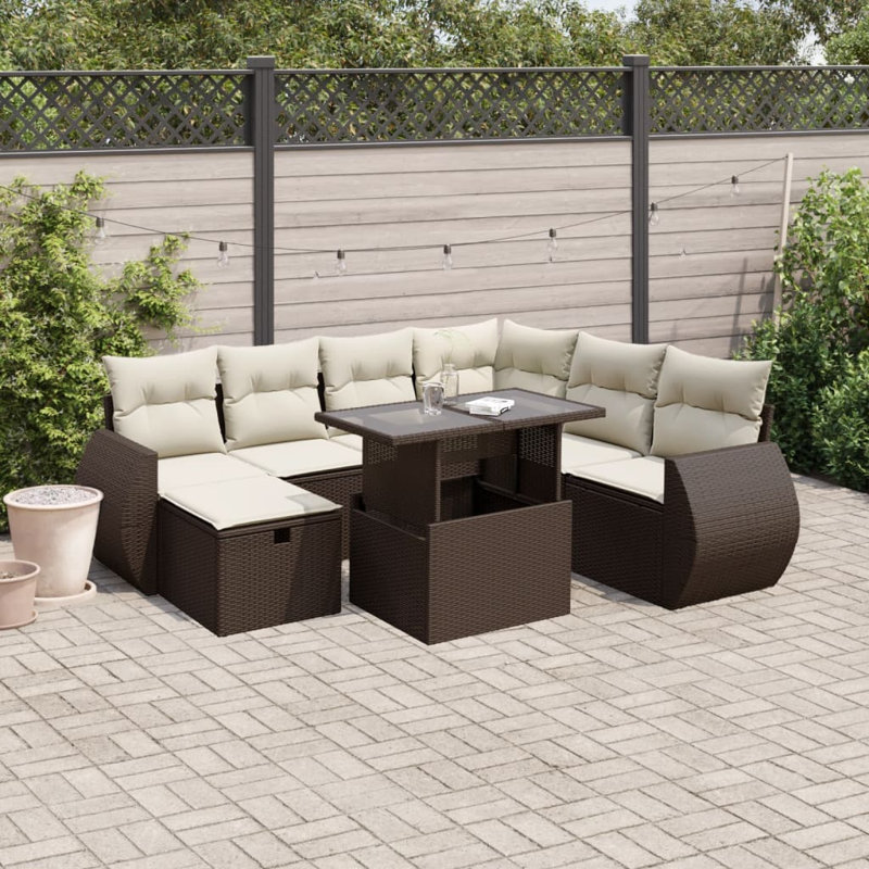 Ensemble de canapé de jardin Vidaxl