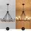 Lustre 8 lumières à roulettes en rotin à intensité variable-1425749049-1427206806