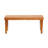 Markus Brown Wood Woven Bench-144505083