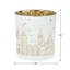 Bougeoirs en verre Holiday Glow European Cityscape