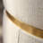 Curved Velvet Sofa Ivory 94" Low Profile High-Density Foam 