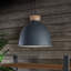 1-Light Inverted Pendant