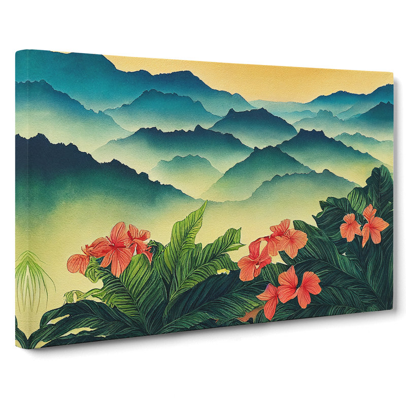 Amazing Mountains - Wrapped Canvas, 50cm H x 76cm W x 3cm D
