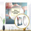 Nataliee - Miroir carré décoratif mural pour chambre à coucher-1086756400