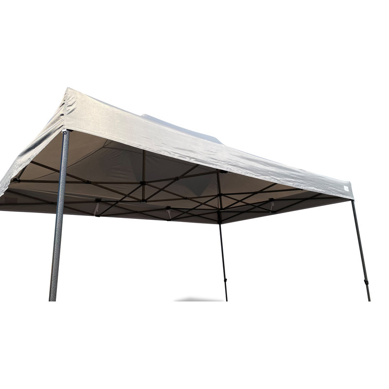 Grasekamp Polyester Replacement Canopy for Gazebo, Grey, 200cm H x 430cm W x 285cm D.