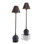 Boston Buffet Table Lamp Set