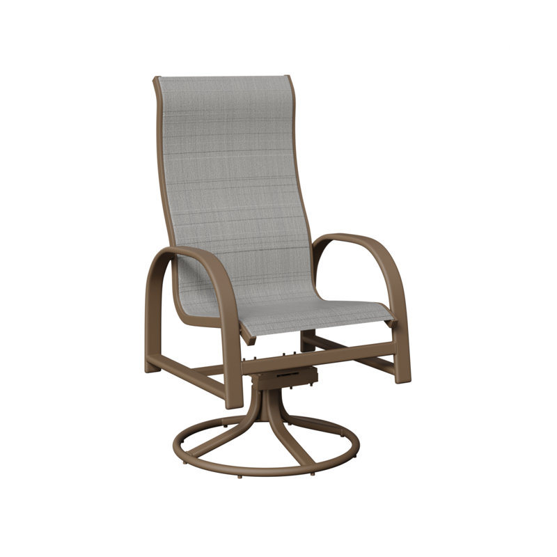 Chaise berçante berçante berçante Berlin, Charm platine, Argile