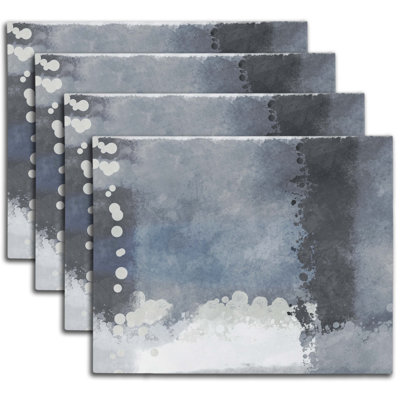 Polyester Abstract Rectangle Placemat