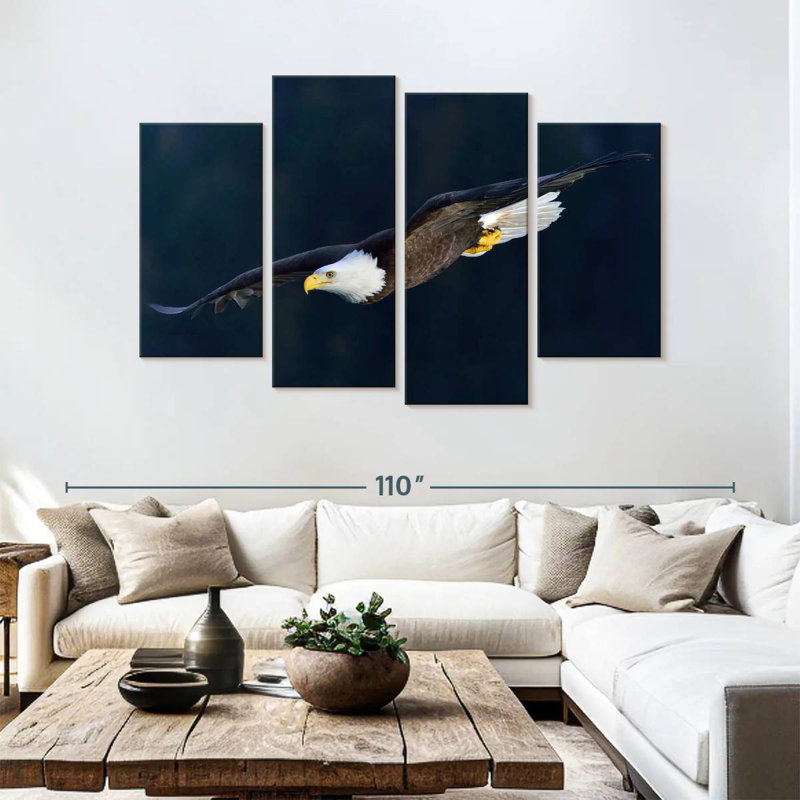 Brampt Aerodynamic Eagle, 54" H x 84" W