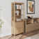 Radnor 3 Piece Configurable Rectangular Writing Desk Office Set