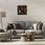 «Football Star Dog», art mural encadré par Sean Parnell-964862468-961267726