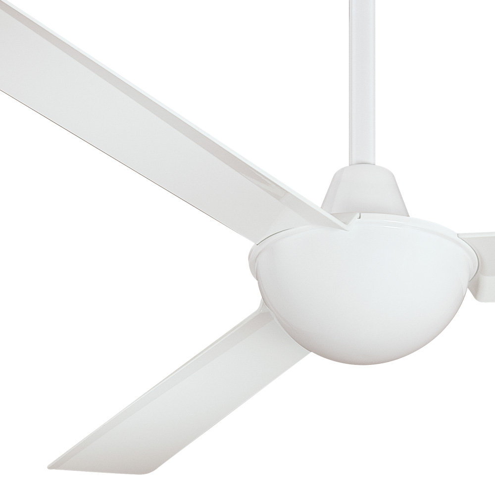 52" Ceiling Fan, White