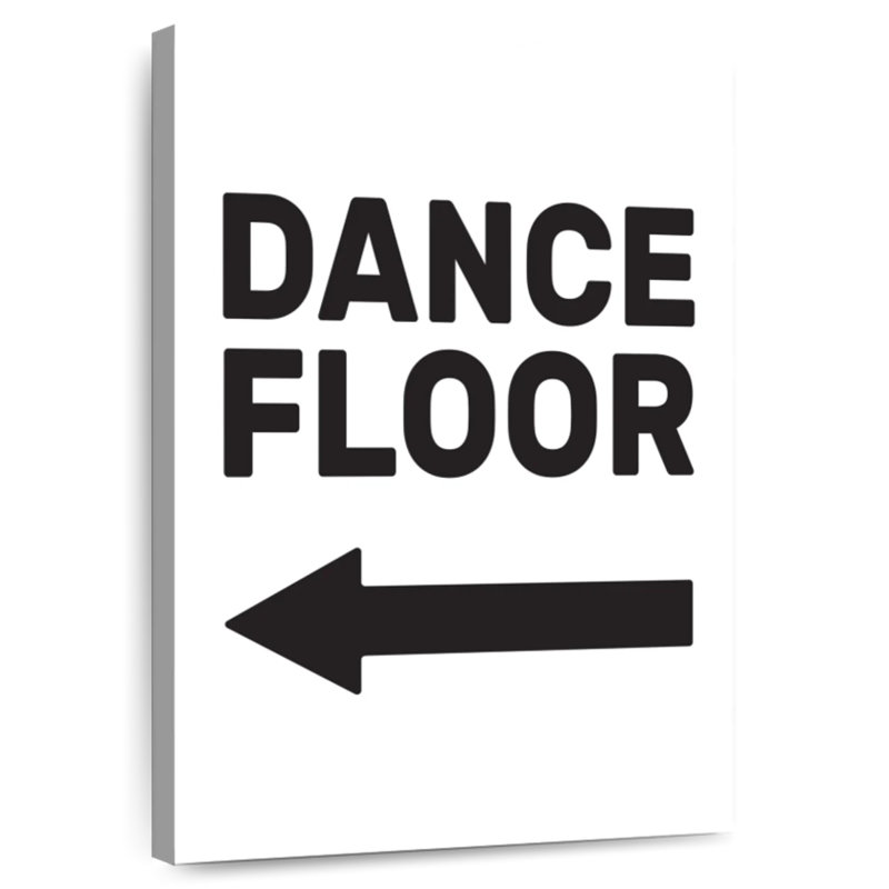Tergel Dance Floor - Left, 30" H x 20" W