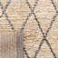 Tapis géométrique en jute et en coton tissé à la main Frederika-742882536