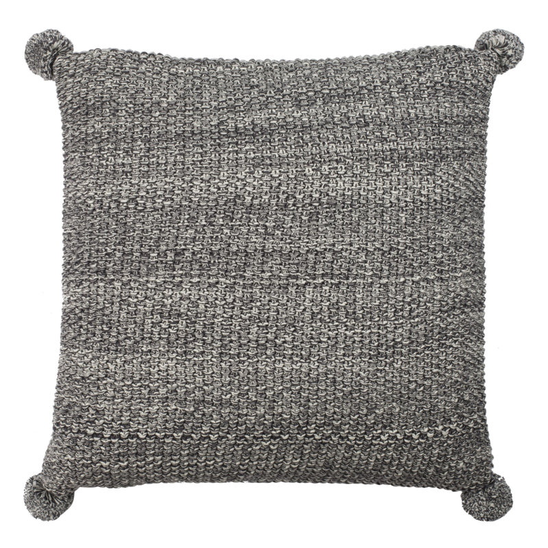 Tassels Cotton Reversible Throw Pillow