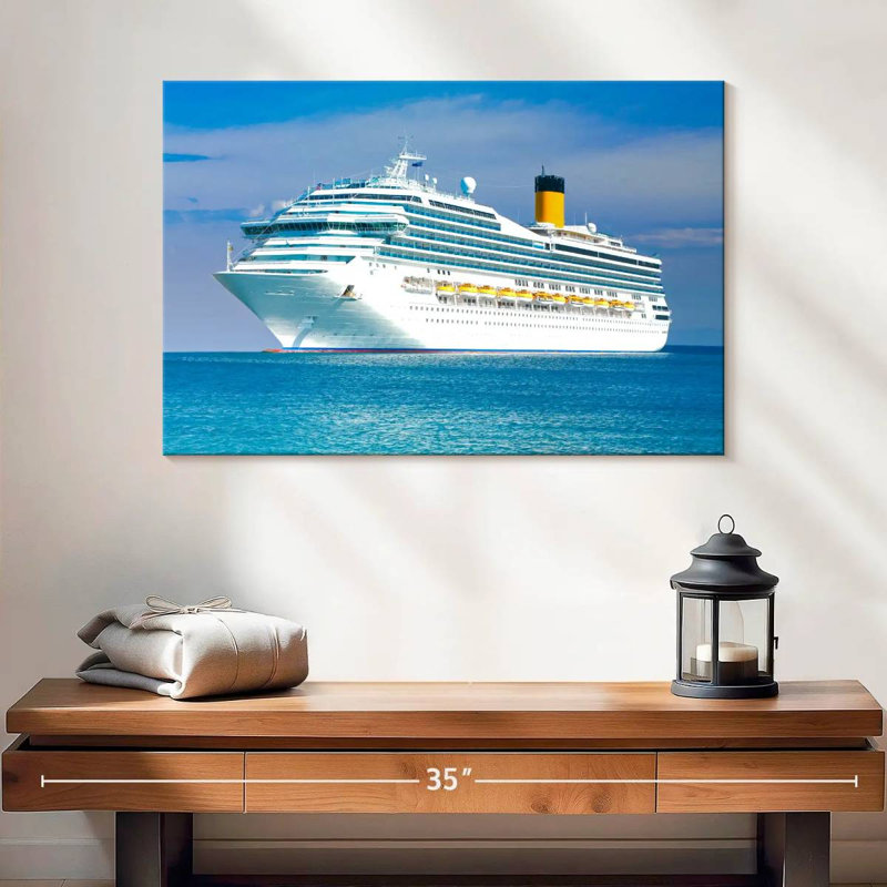 Mehar Large Ship, 16" H x 24" W