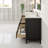Minnich 84"W x 22"D Double Sink Bathroom Vanity with Undermount Porcelain Sink-101787646-101787642
