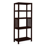Pine Isle Etagere Bookcase