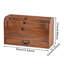 Manufactured Wood Desk Organiser