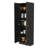 Virginia Double Door Storage Cabinet, Five Shelves-844767032