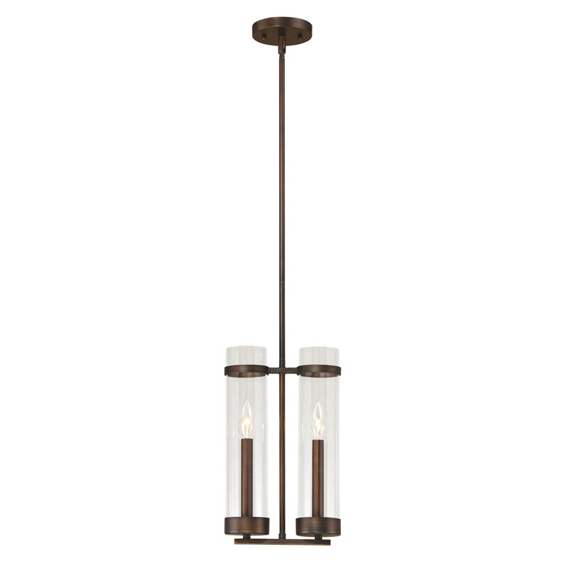 Pineiro 2 - Light Kitchen Island Pendant, Rubbed Bronze