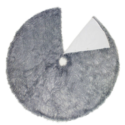 Faux Fur Tree Skirt