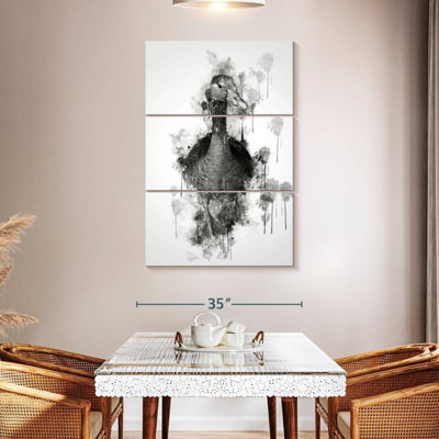 Brampt canard noir et blanc
