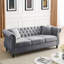 3-Seater + 3-Seater Combination Sofa.Grey Velvet