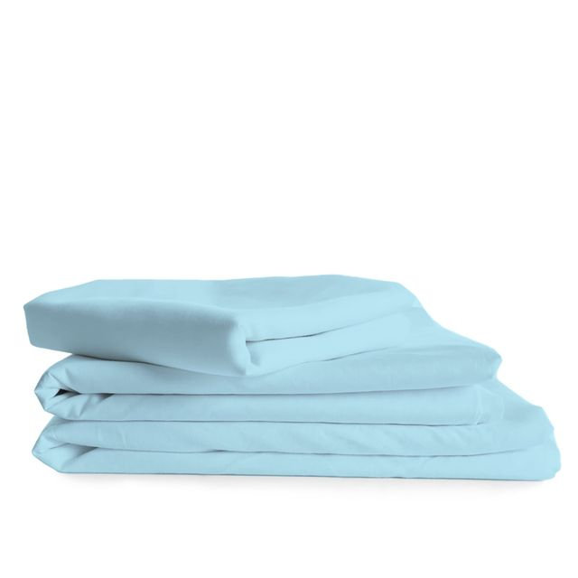 Ensemble de draps rafraîchissant et respirant Hotel Luxurious, Ensemble de draps pour taille de lit très grand c, Turquoise