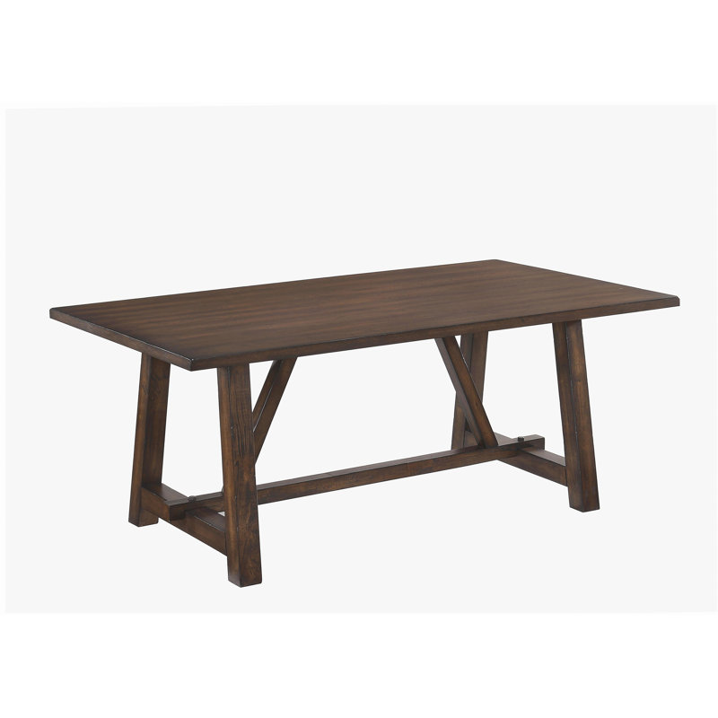 Kaelyn Dark Oak Finish Dining Table