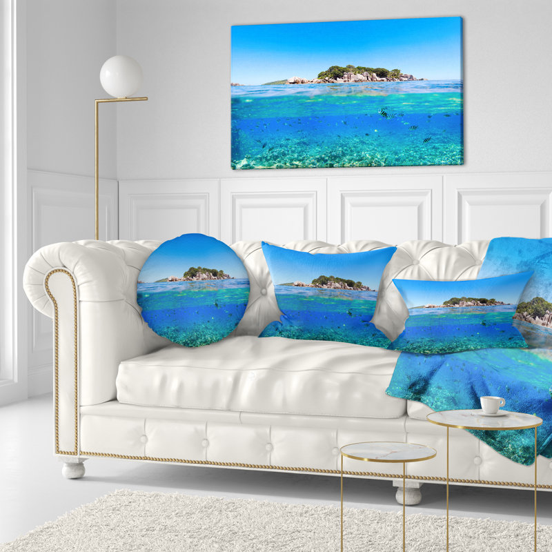 Coussin lombaire inférieur et supérieur the water seascape