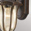 Carranza Walnut 38.1cm H Outdoor Wall Lantern