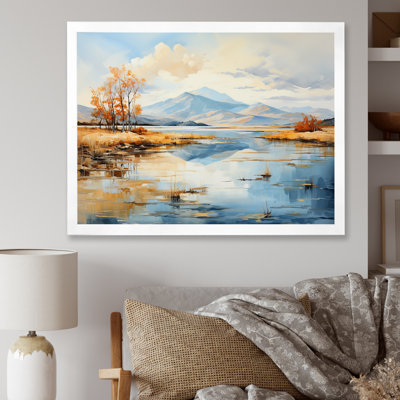 «Lakes Rivers», impression sur toile