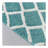 Reversible High Pile Tufted Microfiber Bath Rug