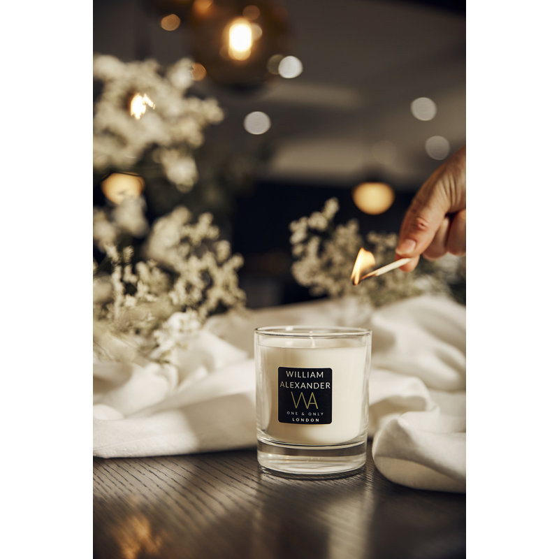 One & Only Scented Designer Candle with Glass Holder