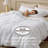Bedsure 100% Washed Cotton Duvet Cover King Set - Minimalist Cotton Beding Set For All Season（set of 3）-125402781-125402759