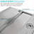 2x4 FT Surface Mount LED Flat Panel 3 Color Selectable 5000 Lm 0-10V Dimmable 120-277V Damp Rated