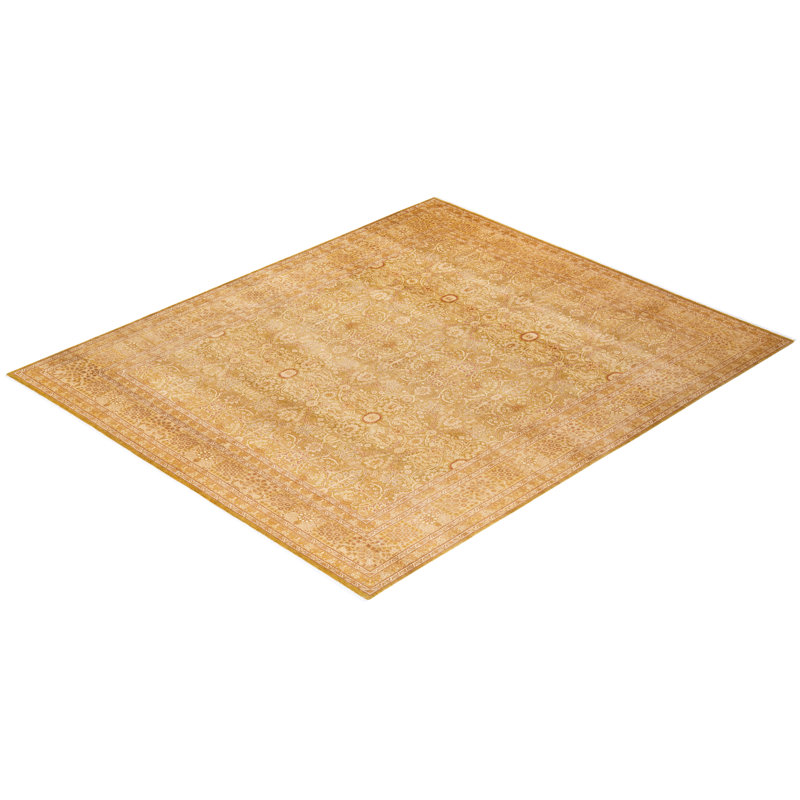 Classic One-of-a-Kind 8'2" X 9'8" Hand Knotted Area Rug