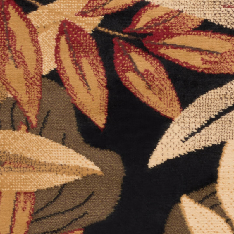 Beauford Floral Indoor Rug, Round 5'3"