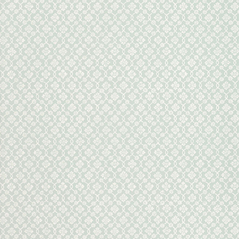 Papier peint Harbury Trellis, Aigue-marine