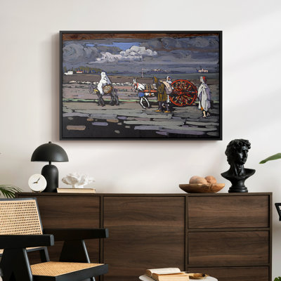 Country Road (Landstrasse), 1905-Wassily Kandinsky-Framed Gallery Wrapped Canvas