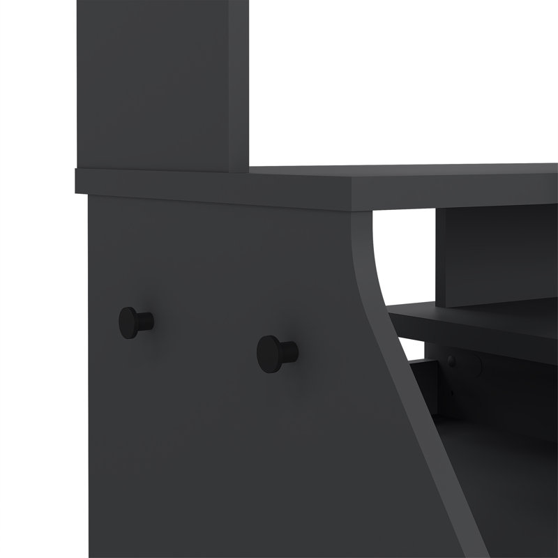 Ahitana 171cm W Rectangle Computer Desk with Cabinet