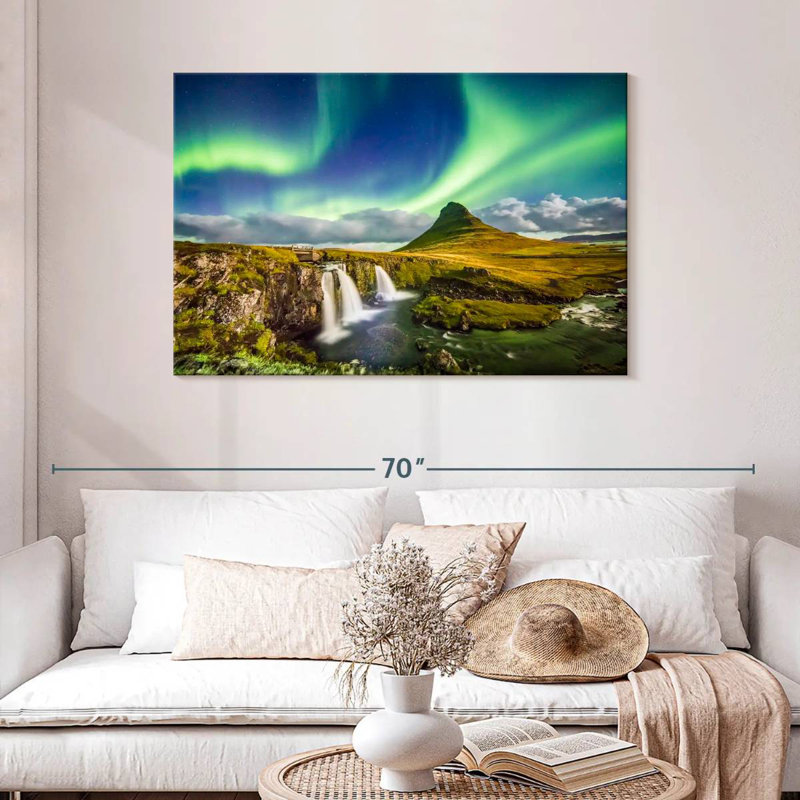 Alvord Kirkjufell paysage aurore, H 30 po x l 45 po