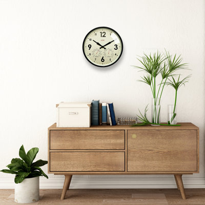 Horloge en métal imperméable