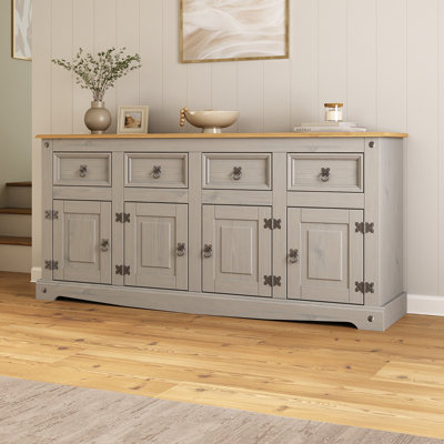 164cm Solid Wood Sideboard