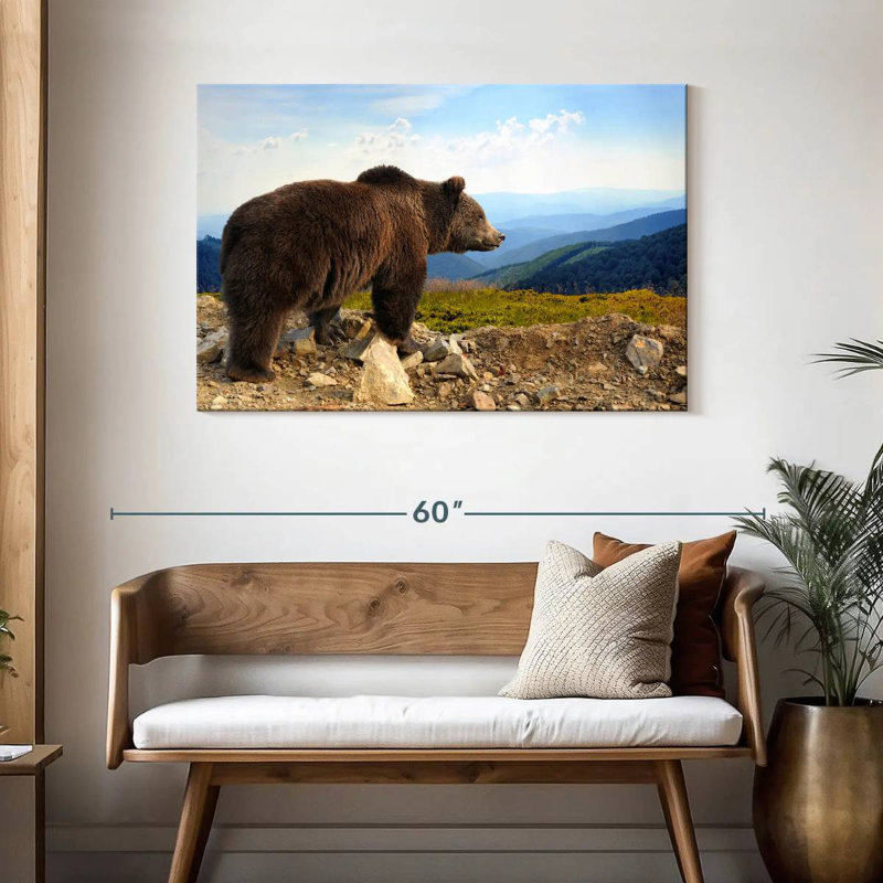 Crowle Mountain Bear, 30" H x 45" W