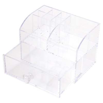 Plastic Makeup Organiser
