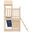 Geier Freeport Park 196cm W x 167cm D Outdoor Solid Wood Playhouse-650955780