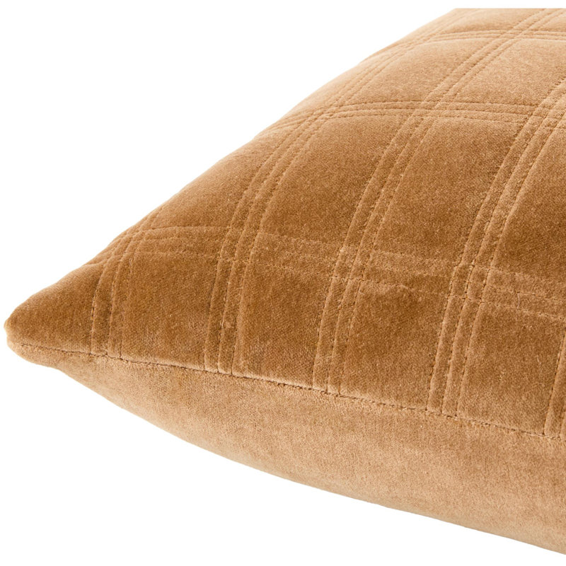 Digby Accent Pillow, Polyester, Square 20'', Tan